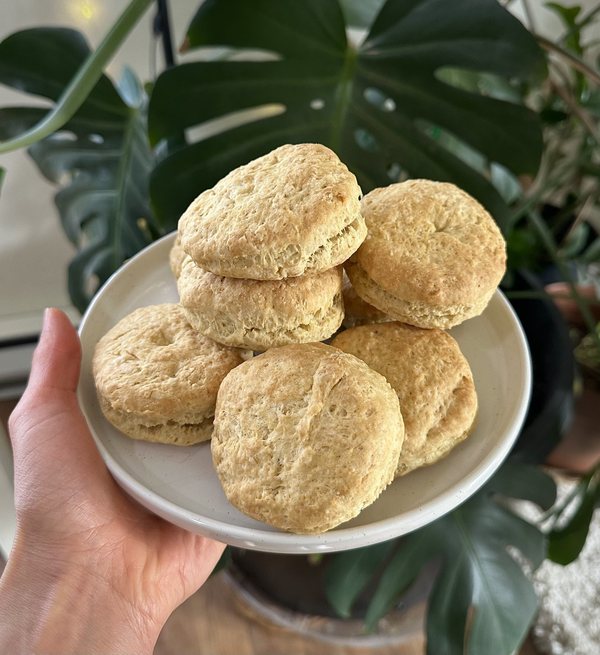 Dairy-free, 7-ingredient biscuits — for breakfast, dinner, or your holiday spread